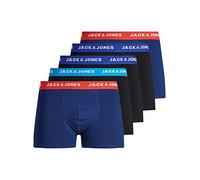 Jack & Jones Trunks Pack of 5 Boxer Shorts Underwear Multipack - Multicolour - X-Large