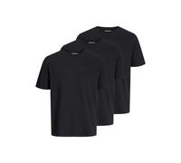 Round neck T-shirts Jack & Jones Under (x3) Black L