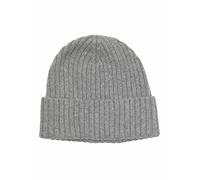 JACK & JONES Unisex Jacper Knit Beanie Cap Hat Accessory Grey Melange One Size