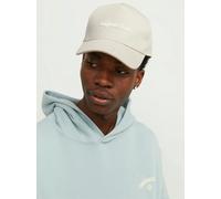 Men's Jack & Jones VESTERBRO Mens Cap Moonbeam - White - Size: ONE-SIZE