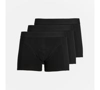 Jack & Jones Men's Jacwaistband Trunks 3 Pack Noos Boxer Shorts, Black Â- Black (12127816)., L UK