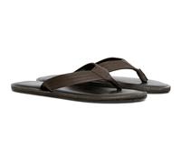 Jack & Jones Washton Leather Men's Brown Stone Flip Flops UK 7