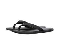 Jack & Jones Womens And Mens Washton Leather Flip Flops (Anthracite) - Grey - Size UK 10