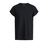 JACK & JONES Womens Jjxx Jxastrid Sl Boxy Every Tee Noos T-Shirt, Black, XS UK