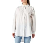 JACK & JONES Women's Jjxx Jxmission Ls Oversize Shirt Noos Blouse, White, XXS