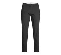 JACK & JONES Women's Jpstkane Jjdave Chino Pants, Black, 31W x 32L