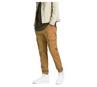 JACK & JONES Women's Jpstpaul Jjflake Cargo Noos Trousers, Rubber, 31W x 32L