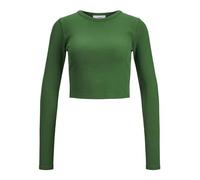 JJXX Women's Jxfeline Str Ls Rib Tee JRS Noos Top, Formal Garden, M