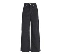 JJXX Women's Jxgelly Wide Cord Hw Pant Sn, Schwarz, 26W x 32L