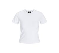 Jack&Jones Women's JXGIGI STR SS Baby TEE JRS NOOS T-Shirt, Bright White,