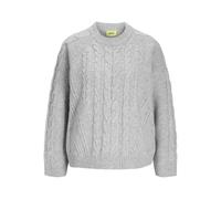 JJXX Women's Jxjosie Crew Neck Knit Jumper, Grey Melange, M