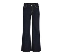Jack & Jones Women's Jxrome Flared Mw Jeans C248 DNM Sn, Dark Denim Blue, 24W x 32L