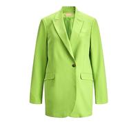JACK & JONES Womens Long Coat Regular Fit Ladies Blazer Long Sleeve Outdoor, Green Flash Colour, UK Size S