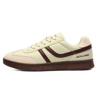 Jack & Jones Zola Vintage Men's | Court Shoes | Moon Beam / Chocolate Brown | UK Size 11