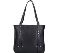 Jack Kinsky Alassio 4 shoulder bag leather 34 cm black