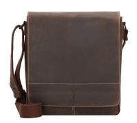 Jack Kinsky Baltimore 4 shoulder bag leather 28 cm brown