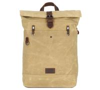 Jack Kinsky Dakar backpack 44.5 cm laptop compartment beige