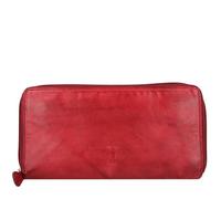 Jack Kinsky Nelson wallet RFID leather 20 cm red