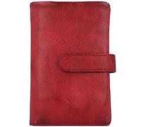 Jack Kinsky Nelson wallet RFID leather 9.5 cm red