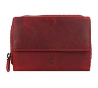 Jack Kinsky Risör Wallet RFID protection Leather 14 cm red