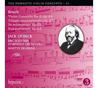 Jack Liebeck; Martyn Brabbins: BBC Scottish Symphony Orchestra - Bruch: Violin Concerto No 2 & other works