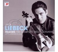 JACK LIEBECK "COMPLETE VIOLIN SONATAS" CD NEW