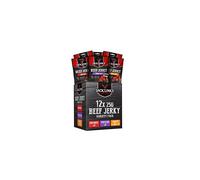 Jack Links Beef Jerky Mixed Case Variety Pack, x4 Sweet and Hot, x4 Teriyaki, x4 Original, Perfect Post Gym Meat Snack