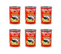 Jack Mackerel in Brine 6X425g - Canned Chilean Jack Mackerel Rich in Omega-3 - High Protein Pantry Staple - Sri Lankan Fish Curries - Cutlets & Short Eats