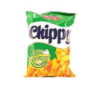 Jack 'n Jill Filipino Snack Chips Chippy - Corn Chips - Garlic & Vinegar - Pack of 6 - 4oz per bag