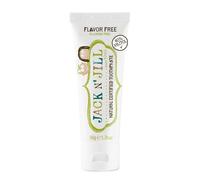 Jack N' Jill Natural Certified Toothpaste - Baby & Toddler Toothpaste, Fluoride-Free, 40% Xylitol, Organic and Sugar-Free, Safe for 6 Months and Up, Makes Tooth Brushing Fun, Flavour Free, 1 x 50g