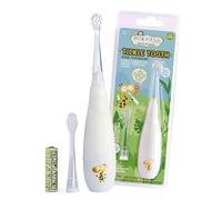 Jack N' Jill Tickle Tooth Sonic Kids Electric Toothbrush, Suitable for Toddlers & Babies 0-6 Yrs - Baby & Toddler Toothbrush with Replacement Head, LED Brush Head, Light Timer & 30s Pulse Reminder