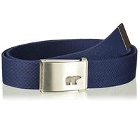 Jack Nicklaus Men's Web Belt with Buckle (One Size), Classic Navy, One size