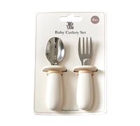 Jack o Juno Baby cutlery set 2 pieces Cream