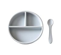 Jack o Juno Little Bubble children's dinner set, 2 pieces Glacier grey