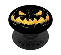 Jack O Lantern Halloween Simple Pumpkin Costume PopSockets Swappable PopGrip