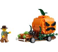 Jack-O'-Lantern Pickup Truck