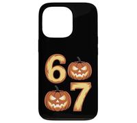 Jack O Lantern Pumpkin 67 Meme Six Seven Funny 6 7 Halloween Case for iPhone 13 Pro