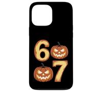 Jack O Lantern Pumpkin 67 Meme Six Seven Funny 6 7 Halloween Case for iPhone 13 Pro Max