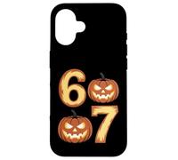 Jack O Lantern Pumpkin 67 Meme Six Seven Funny 6 7 Halloween Case for iPhone 16