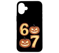 Jack O Lantern Pumpkin 67 Meme Six Seven Funny 6 7 Halloween Case for iPhone 16 Plus