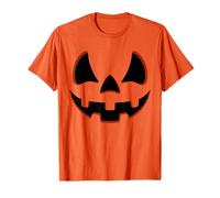 Jack O Lantern Pumpkin Face Funny Halloween Costume Spooky T-Shirt