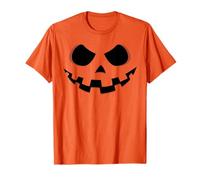 Jack O Lantern Pumpkin Face Monster Halloween Costume Spooky T-Shirt