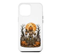 Jack O Lantern Scarecrow Gothic Halloween Moon Art Case for iPhone 12 Pro Max