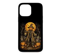 Jack O Lantern Scarecrow Gothic Halloween Moon Art Case for iPhone 13 Pro Max