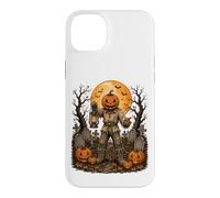 Jack O Lantern Scarecrow Gothic Halloween Moon Art Case for iPhone 14 Plus