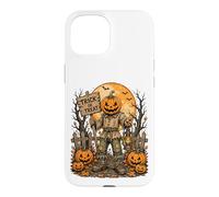 Jack O Lantern Scarecrow Gothic Halloween Moon Art Case for iPhone 15