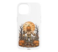 Jack O Lantern Scarecrow Gothic Halloween Moon Art Case for iPhone 15