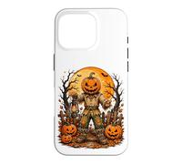 Jack O Lantern Scarecrow Gothic Halloween Moon Art Case for iPhone 16 Pro