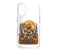 Jack O Lantern Scarecrow Gothic Halloween Moon Art Case for iPhone 17