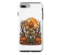 Jack O Lantern Scarecrow Gothic Halloween Moon Art Case for iPhone 7 Plus/8 Plus